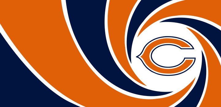 007 Chicago Bears logo iron on paper